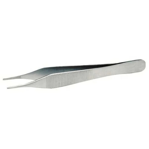 Pinces à tissus Adson en acier inoxydable de qualité supérieure, 12 cm, 1x2 dents, 5 pouces, pinces anatomiques, instruments chirurgicaux, pinces Adson - Product Image 1