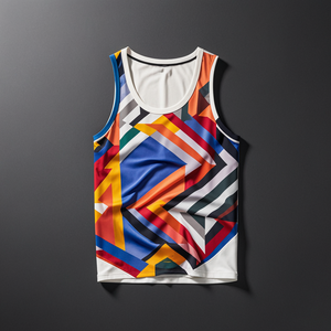 Camiseta sin mangas de alta calidad para hombre, ligera y transpirable, para entrenamiento en el gimnasio - Product Image 2