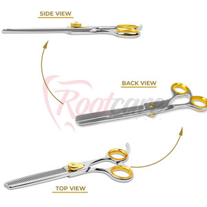 Comfortable Hair Thinning <b>Scissors</b> Soft Grip Handle Hair Thinning <b>Scissors</b> Professional Salon Styling Tool - Product Image 5