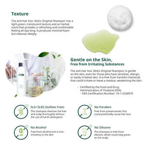 Shampooing Bio Anti-Pelliculaire 2-en-1 Cheveux Gras Rafraîchissant Hydratant Lissant Nourrissant Prévention Chute de Cheveux - Product Image 4