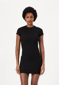 ผู้ผลิตชุดเดรสทรงเข้ารูปแขนสั้นผ้าริบเนื้อดี ประสิทธิภาพสูง รับผลิตแบรนด์ส่วนตัว - Product Image 2