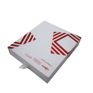 Caja de Almacenamiento Blanca Minimalista Personalizada, Estuche de Carga para Teléfono y Auriculares Inalámbricos con Forro de Espuma - Product Image 2