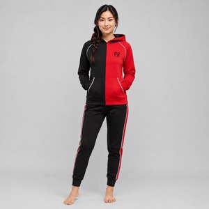 Women Tracksuit Stylish Sportswear Set with <b>Jacket</b> and Pants for Fitness Running and Casual Wear Women Tracksuit Winter Use - Product Image 1