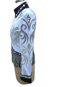 Veste de présentation Western Custom Rodeo Queen Base blanche - Product Image 5