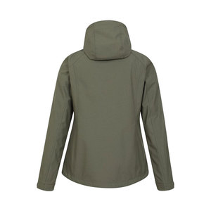 Chaqueta Softshell de Mujer de Súper Calidad, Transpirable, con Parches Bordados, Chaqueta de Senderismo Personalizada, Tendencia Actual, Tallas Grandes - Product Image 6