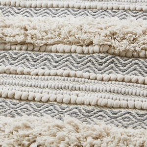 Customised Modern Flocked Polyester Bathroom Floor <b>Mat</b> Machine Made Purely Textured Carpet Quick Drying Bathroom Washable Quick - Product Image 1
