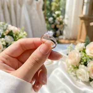 Moissanite Rings 925 Sterling Silver Handmade Gemstone Rings Elegant Boho Jewelry Sparkling Statement Rings Gift For Women - Product Image 5