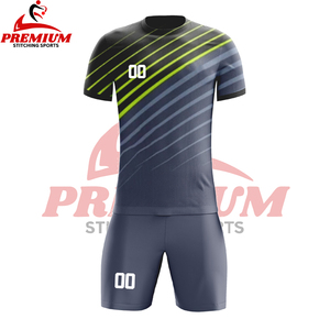 Uniforme de Fútbol Personalizado Unisex para Adultos, Camiseta de Fútbol Transpirable de Manga Corta, Ropa de Entrenamiento de Secado Rápido, Equipación de Fútbol - Product Image 4