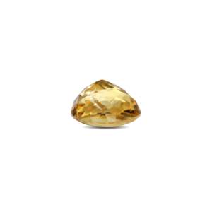 Natural Cat's Eye Citrine Loose Gemstone-6.15 Carat 4mm Yellow Certified Wholesale - Product Image 3
