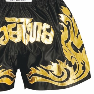 Shorts de boxe Muay Thai de compétition et d'entraînement 100 % polyester de haute qualité, taille haute, entièrement sublimés, vente en gros - Product Image 5