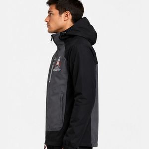 เสื้อแจ็คเก็ตกันลมสำหรับผู้ชาย ราคาโรงงาน เหมาะสำหรับวิ่งกลางแจ้งในฤดูหนาว กันน้ำ ระบายอากาศได้ดี มีฮู้ด สไตล์ลำลองสำหรับออกกำลังกายและสวมใส่ทั่วไป รับผลิตแบบ OEM - Product Image 4