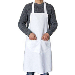 Vente flash : Tablier de chef unisexe de qualité supérieure, 65% polyester, 35% coton, taille/couleur/logo personnalisables, service OEM/ODM, uniformes - Product Image 2