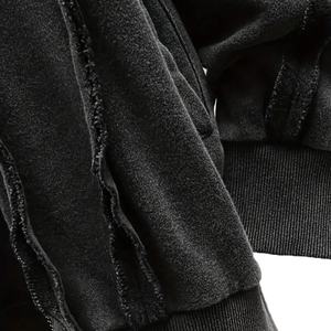 Sudadera con Capucha para Hombre, 100% Algodón, con Cierre Completo, Bolsillos Tejidos, Perfecta para Primavera/Otoño, Diseño Nuevo con Cierre Elástico - Product Image 5