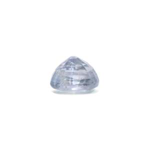 Loose 6 Carat Sky Blue Sapphire Gemstone Excellent Diamond Cut 11mm X 20mm Heat Treated for Fine Jewelry - Product Image 3