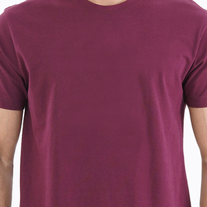Nouveaux T-shirts pour hommes 2026 personnalisés, coupe décontractée, manches courtes, couleur unie, 100 % coton respirant et à séchage rapide - Product Image 4