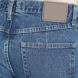 Pantalones Vaqueros Anchos de Cintura Media, Transpirables, Estilo Urbano, para Hombre, Uso en Exteriores, 100% Algodón Lavado, Hechos en Pakistán, Tallas Grandes - Product Image 6