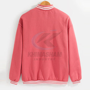 Chaqueta de Invierno Premium Personalizada con Capucha, Transpirable, Ecológica, de Algodón/Lana, Estilo Letterman, Ropa de Moda Larga - Product Image 2