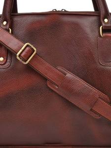 Hot Sale <b>Large</b>-capacity Unisex Genuine Full Grain Leather Waterproof Eco-Friendly Adjustable Strap Luxury Travel <b>Duffel</b> <b>Bag</b> OEM - Product Image 2