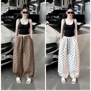 ชุดเซ็ตสองชิ้นลำลองสำหรับฤดูร้อน เสื้อผ้าผู้หญิง สวมใส่สบาย เป็นมิตรกับสิ่งแวดล้อม ซักได้ ทรงเข้ารูป ไม่มีปก สีพื้น - Product Image 3