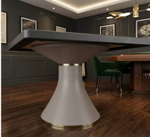 Mesa de Carrom Martini Argmac, Mesa de Juego de Madera Ecológica y Duradera para 4 Jugadores, Base de Pedestal para el Hogar o Club - Product Image 2