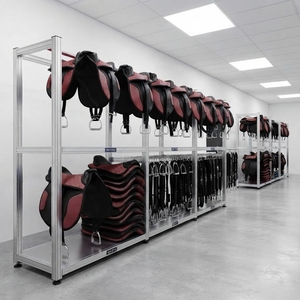 Cómodo Sillín Inglés con Estructura de Plástico y Cuero PU para Montar a Caballo, Entrenamiento, Actividades al Aire Libre y Uso Diario - Product Image 5