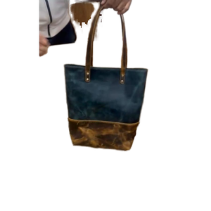 Hot Selling Genuine Leather Clutch <b>Laptop</b> <b>Bag</b> Zipper Waterproof Durable Long Lasting 3L+ Capacity Personalized Valentine's Day - Product Image 1