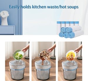 ถุงขยะ ถุงขยะแบบมีเชือกผูก ถุงพลาสติกแบบติดผนัง ถุงใส่ขยะ - Product Image 2