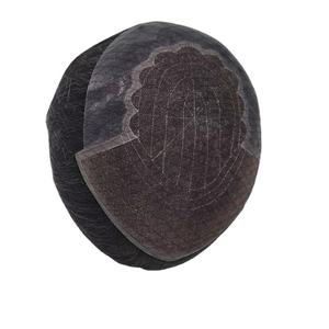 Perruque en cheveux humains Remy Taz Hair BD THB 2025 pour homme, vague corporelle, densité 150%, dentelle frontale, texture droite, cheveux chinois - Product Image 2