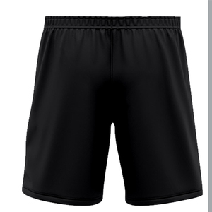 Custom Designed Sublimation Soccer & Basketball Shorts with Front Logo Mid <b>Elastic</b> Waist Breathable - Product Image 3