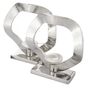 High Demand Contemporary Handmade Stainless Steel Customized Shape <b>Candlestick</b> <b>Holder</b> for Corporate Events and Home Decor - Product Image 3