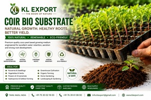 Bloc de fibre de coco 5 kg pour culture de plantes, haute rétention d'eau, écologique, biodégradable, pH acide, léger, prêt à l'emploi - Product Image 5