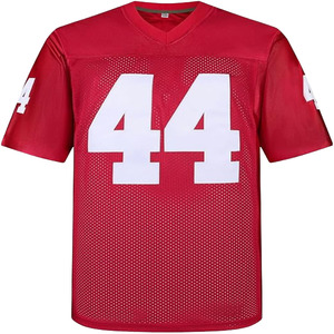 Maillot de football américain performant en maille, tissu respirant, uniforme de football confortable pour l'entraînement et la pratique - Product Image 1