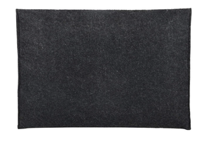 Funda para Portátil de Fieltro Gris Carbón de 17 Pulgadas - Funda Protectora Delgada y Elegante para MacBook / Dell / HP (Dimensiones Exteriores: 17.9" X 12.5") - Product Image 4