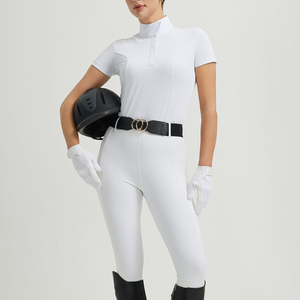 Camisetas de equitación de alta calidad para mujer, transpirables, deportivas, de alto rendimiento, profesionales. - Product Image 4