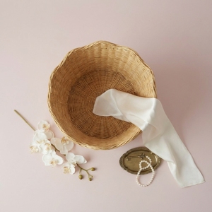 Cesta de Mimbre de Ratán 100% Natural de Primera Calidad, Tejida, Cilíndrica, con Borde Ondulado, Impermeable, Ahorra Espacio, para Almacenamiento de Juguetes y Ropa - Product Image 3