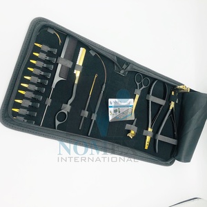 Kit de Extensiones de Cabello Micro Link Negro Dorado Nomex International, Logotipo Privado, Alicates de Acero Inoxidable de Grado Quirúrgico - Product Image 5