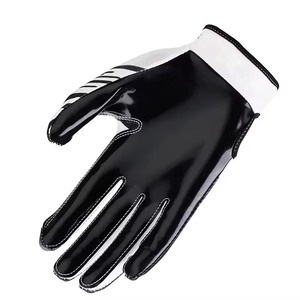 Gants de football américain modernes pour hommes, haute adhérence, antidérapants, avec impression du logo de l'équipe. - Product Image 6