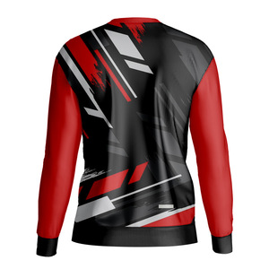 Camiseta de manga larga con cuello redondo y botones para hombre, sudadera informal deportiva para correr, camiseta básica con cuello en V - Product Image 4