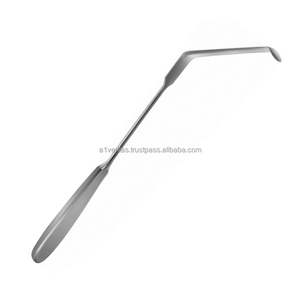 Retractor Manual Zanker A-1 VERITAS de Calidad Premium con Gancho de Mango Triangular (Uso en Dura/Skin) - Instrumento Quirúrgico Reutilizable - Product Image 2