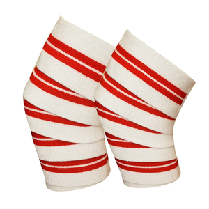 Unisex Fitness Safety Breathable Non-Slip Power <b>Lifting</b> Knee Support Neoprene Compression Wholesale Price Custom Knee Wraps - Product Image 4