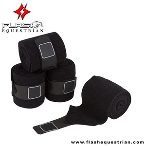 Banda Polar de vendaje personalizada para conductores de caballo, envolturas de algodón de Color azul - Product Image 3