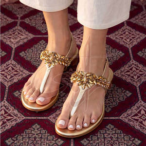 Sandalias Planas para Mujer, Ligeras, con Amortiguación de Aire, para Exteriores, Material Duradero, Alto Rendimiento, Más Vendidas - Product Image 3