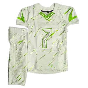 Uniformes de Fútbol Americano Personalizables de la Mejor Calidad con Manga Corta, Logotipo Personalizado, Tela de Secado Rápido y Transpirable, MOQ Bajo - Product Image 5