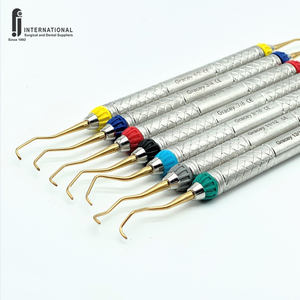 Juego de Curetas Periodontales Gracey al por Mayor de Fábrica, 7 Piezas, Diseño de Mango Hueco, Certificado CE, Curetas Gracey para Limpieza Dental - Product Image 4