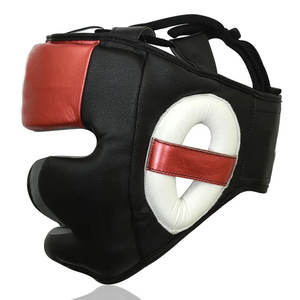 Protector de Cabeza de Cuero de Alta Calidad con Logotipo Personalizado para Boxeo y Entrenamiento, Precio al por Mayor, Económico - Product Image 5