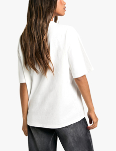 Nueva Camiseta de Algodón Estampada de Manga Corta Informal para Mujer, Transpirable, Ecológica y de Secado Rápido - Product Image 3