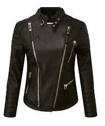 <b>Women</b> Leather <b>Knitted</b> Breathable Moto & Biker Riding <b>Vest</b> New Best Selling High Quality Winter Outerwear - Product Image 5