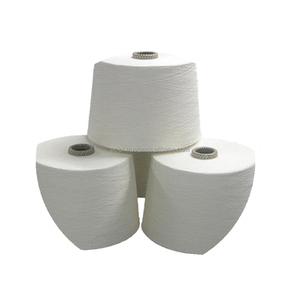 We Offer High Quality <b>Organic</b> Cotton Combed Core Spun <b>Yarn</b> NE 20s/1 for Weaving Applications with Direct Export Service - Product Image 2