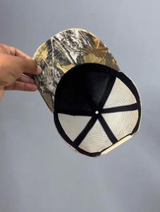 หมวกตาข่ายลายพรางแบบ Trucker 6 แผง ปรับขนาดได้ด้วย Snap Back เหมาะสำหรับกิจกรรมกลางแจ้งและการเดินทาง - Product Image 2