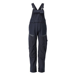 Men Utility Bib Overalls Breathable Durable Industrial Safety Workwear - Product Image 2